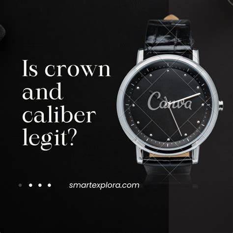 is crown and caliber legit